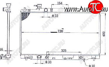 4 999 р. CR-V РАДИАТОР ОХЛАЖДЕН AT BODYPARTS hdcrv07-911  с доставкой в г. Кемерово