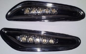 E87 {E60 03-  E81E9091 08-E92E93 07-} ПОВТОРИТЕЛЬ ПОВОРОТА В КРЫЛО Л+П (КОМПЛЕКТ) ТЮНИНГ С 5 ДИОД ТОНИР (EAGLE EYES) EAGLE EYES bme8703-281-n