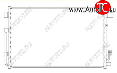5 699 р. TEANA КОНДЕНСАТОР КОНДИЦ BODYPARTS nnten08-931  с доставкой в г. Кемерово