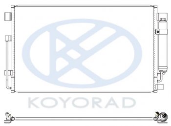 14 949 р. TEANA {13-} КОНДЕНСАТОР КОНДИЦ С ОСУШИТ. (KOYO) KOYORAD nnten08-932  с доставкой в г. Кемерово. Увеличить фотографию 1