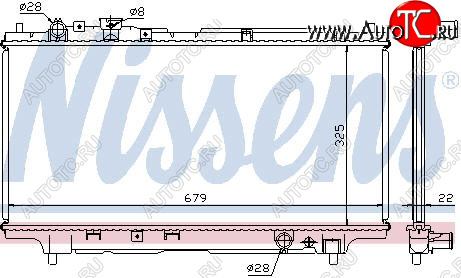 5 699 р. 323 РАДИАТОР ОХЛАЖДЕН MT 1.6 (1 ряд) BODYPARTS mz32394-913  с доставкой в г. Кемерово
