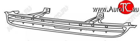 3 289 р. PRELUDE РЕШЕТКА РАДИАТОРА (Тайвань) ЧЕРН BODYPARTS hdpld97-100b  с доставкой в г. Кемерово