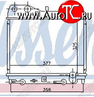 3 289 р. JAZZ (FIT) РАДИАТОР ОХЛАЖДЕН (см.каталог) BODYPARTS hdjaz01-911  с доставкой в г. Кемерово