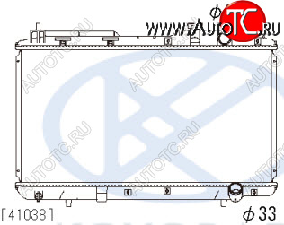 7 449 р. CR-V РАДИАТОР ОХЛАЖДЕН (1 ряд) АЛЮМИН (KOYO) MT KOYORAD hdcrv96-913  с доставкой в г. Кемерово