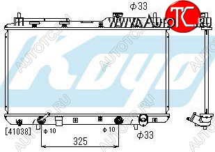 3 689 р. CR-V РАДИАТОР ОХЛАЖДЕН AT 2 (2 ряд) АЛЮМИН BODYPARTS hdcrv96-910  с доставкой в г. Кемерово