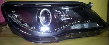 38 649 р. TIGUAN ФАРА Л+П (КОМПЛЕКТ) ТЮНИНГ ЛИНЗОВАН (DEVIL EYES) С СВЕТЯЩ ОБОДК БЕЗ КОРРЕКТОР (EAGLE EYES) ВНУТРИ ЧЕРН EAGLE EYES vwtgn07-000b-n  с доставкой в г. Кемерово. Увеличить фотографию 1