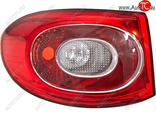 4 949 р. Левый фонарь DEPO  Volkswagen Tiguan  NF (2006-2011) дорестайлинг  с доставкой в г. Кемерово