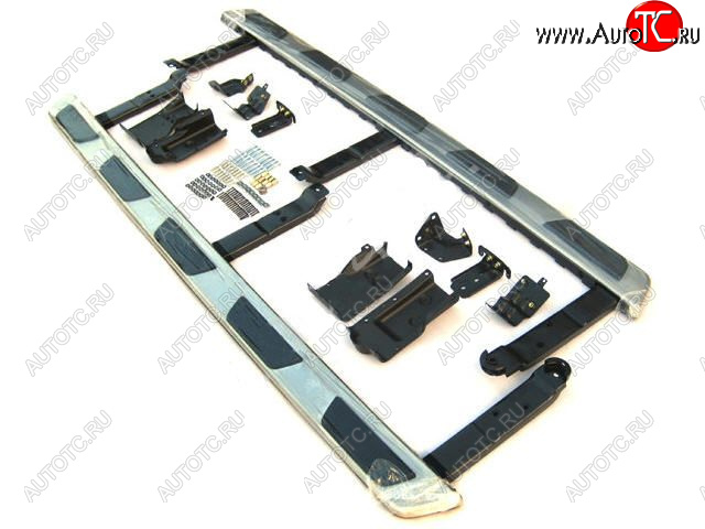 16 449 р. AUDI Q7 ПОРОГ-ПОДНОЖКА Л+П (КОМПЛЕКТ) OEM STYLE АЛЮМИН BODYPARTS ai0q706-4a0a-n  с доставкой в г. Кемерово