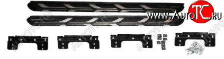 15 599 р. AUDI Q7 ПОРОГ-ПОДНОЖКА Л+П (КОМПЛЕКТ) АЛЮМИН BODYPARTS ai0q715-4a0a-n  с доставкой в г. Кемерово