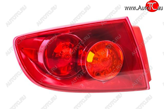 2 599 р. Левый фонарь DEPO  Mazda 3/Axela  BK (2003-2006) дорестайлинг седан  с доставкой в г. Кемерово