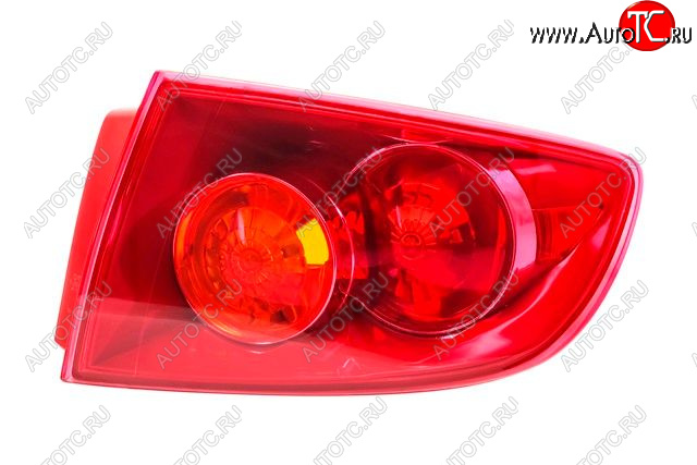 2 599 р. Правый фонарь DEPO Mazda 3/Axela BK дорестайлинг седан (2003-2006)  с доставкой в г. Кемерово