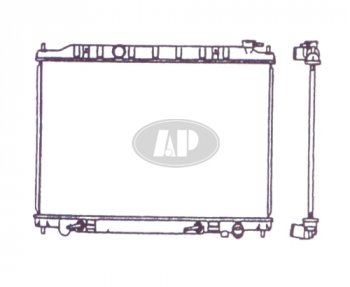 3 (+ FD FOCUS 05-  C-MAX 03- VV S40 04-) РАДИАТОР ОХЛАЖДЕН 1.3 1.6 2 BODYPARTS mzx0304-910