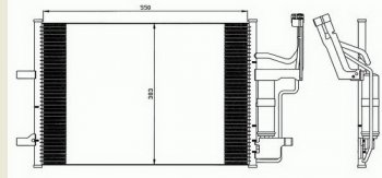 3 КОНДЕНСАТОР КОНДИЦ BODYPARTS mzx0304-930