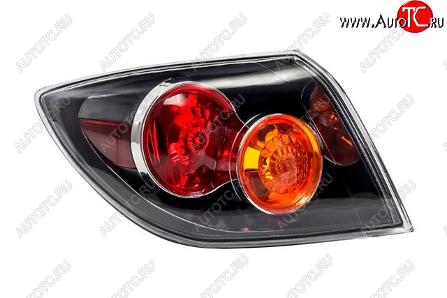 4 599 р. Левый фонарь DEPO Mazda 3/Axela BK дорестайлинг, хэтчбэк (2003-2006)  с доставкой в г. Кемерово