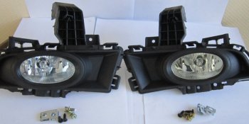 3 ФАРА ПРОТИВОТУМ Л+П (КОМПЛЕКТ) С РАМК , (СЕДАН) кроме (sport) BODYPARTS mzx0307-076-n