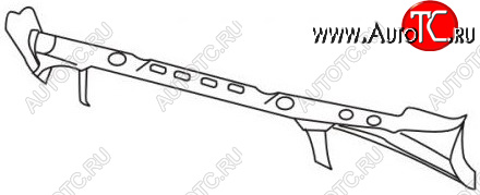 5 549 р. VITARA УСИЛИТЕЛЬ БАМПЕРА ЗАДН (3 дв) (Тайвань) API szvit88-700  с доставкой в г. Кемерово