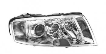 Правая фара (с электрокорректором, с противотум) DEPO Skoda Superb  седан (2001-2006) 3U дорестайлинг