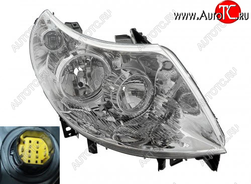 10 999 р. Правая фара (c электрокорректором) DEPO Peugeot Boxer 250 (2006-2014)  с доставкой в г. Кемерово