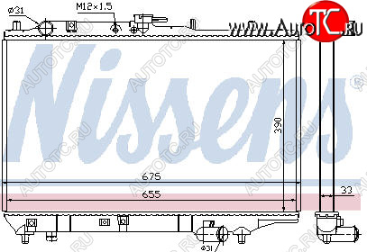 7 649 р. 323 РАДИАТОР ОХЛАЖДЕН MT 1.6 1.8 (3 дв) BODYPARTS mz32390-910  с доставкой в г. Кемерово