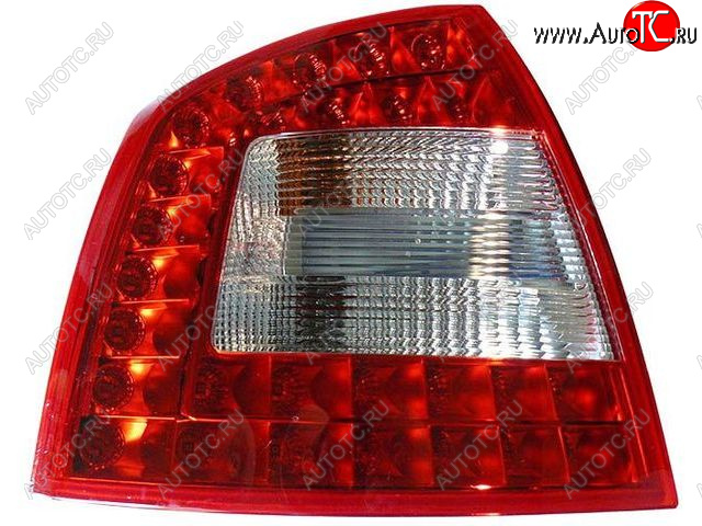 8 199 р. Левый фонарь (диодная) DEPO  Skoda Octavia  A5 (2008-2013) лифтбэк рестайлинг  с доставкой в г. Кемерово