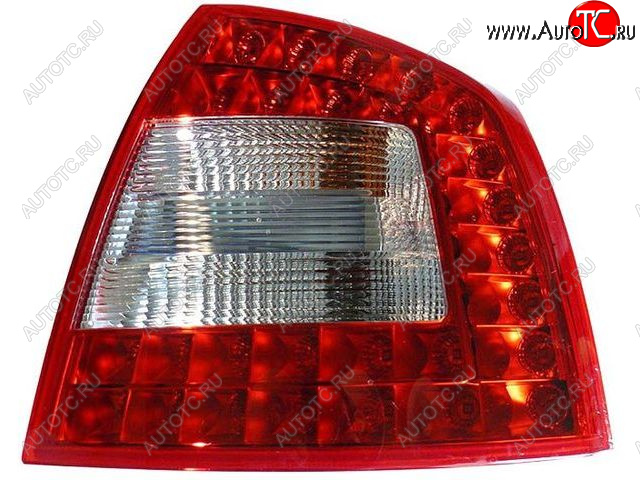 8 199 р. Правый фонарь (диодный) DEPO  Skoda Octavia  A5 (2008-2013) лифтбэк рестайлинг  с доставкой в г. Кемерово