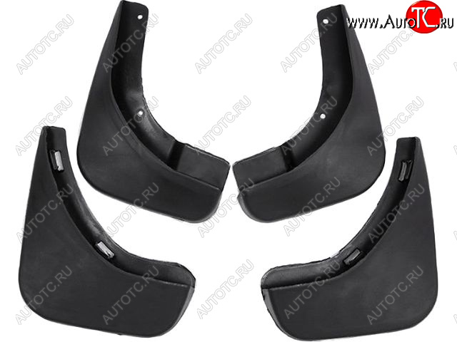 499 р. OCTAVIA БРЫЗГОВИК ПЕРЕДН КРЫЛА Л+П (КОМПЛЕКТ) + ЗАДН (4 шт) (Китай) BODYPARTS sdoct08-310-n  с доставкой в г. Кемерово