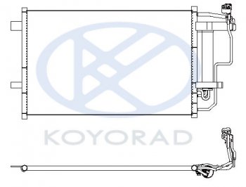 3 КОНДЕНСАТОР КОНДИЦ (KOYO) KOYORAD mzx0309-930