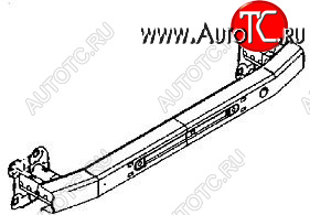 7 349 р. 3 УСИЛИТЕЛЬ БАМПЕРА ЗАДН (СЕДАН) (Тайвань) TYG mzx0309-700  с доставкой в г. Кемерово