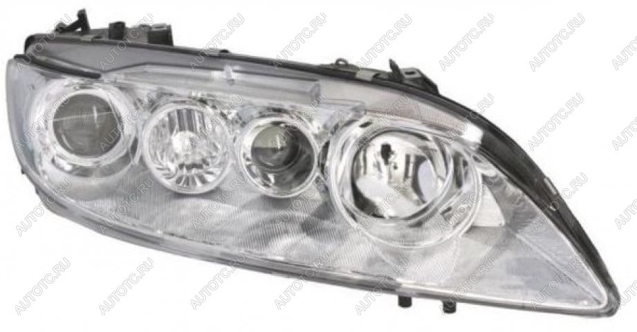 12 249 р. Правая фара (с электрокорректором, без противотум) BodyParts Mazda 6 GG седан дорестайлинг (2002-2005)  с доставкой в г. Кемерово