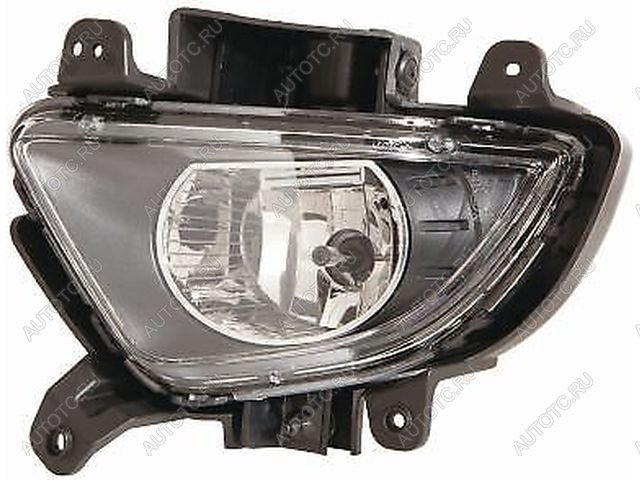 2 999 р. Противотуманная фара левая DEPO Hyundai I30 FD хэтчбек дорестайлинг (2007-2010)  с доставкой в г. Кемерово