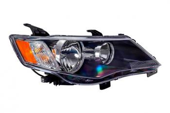 Правая фара (c электрокорректором) DEPO Mitsubishi Outlander  CW0W (2009-2012) рестайлинг