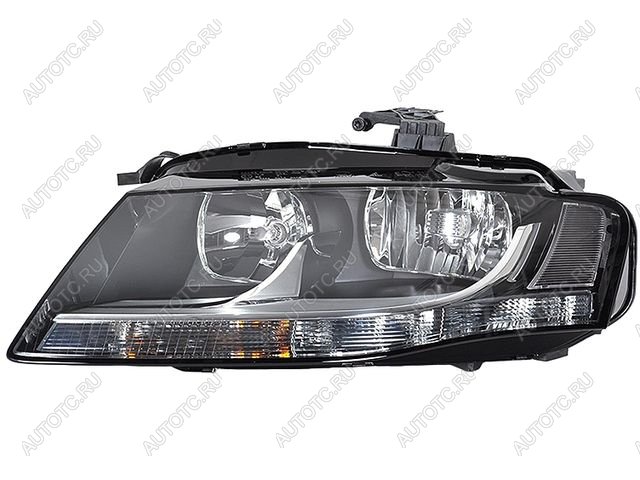 13 999 р. Левая фара (c электрокорректором) DEPO  Audi A4  B8 (2007-2011) дорестайлинг, седан  с доставкой в г. Кемерово