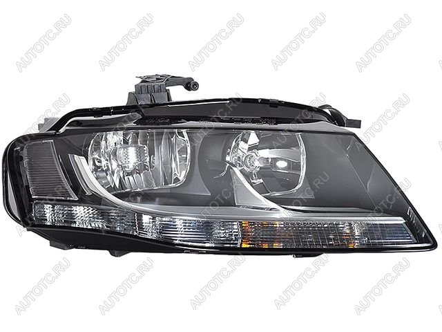 13 999 р. Правая фара (c электрокорректором) DEPO  Audi A4  B8 (2007-2011) дорестайлинг, седан  с доставкой в г. Кемерово