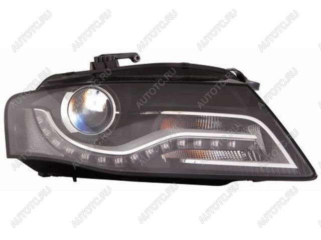 21 799 р. Правая фара (с электрокорректором, ксенон) BodyParts  Audi A4  B8 (2007-2011) дорестайлинг, седан  с доставкой в г. Кемерово