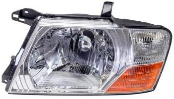 Левая фара (под корректор) DEPO Mitsubishi Pajero  3 V60 (1999-2003) дорестайлинг