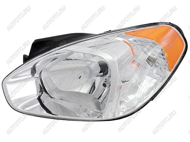 5 749 р. Фара в сборе левая DEPO  Hyundai Verna  2 MC (2005-2011) седан  с доставкой в г. Кемерово