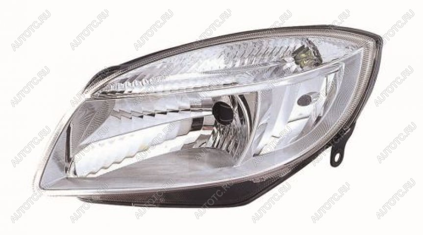 6 999 р. Левая фара (с электрокорректором) BodyParts  Skoda Fabia  Mk2 (2007-2010) хэтчбэк дорестайлинг  с доставкой в г. Кемерово