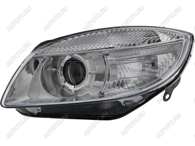12 699 р. Левая фара (с электрокорректором, линзован) BodyParts Skoda Fabia Mk2 хэтчбэк дорестайлинг (2007-2010)  с доставкой в г. Кемерово