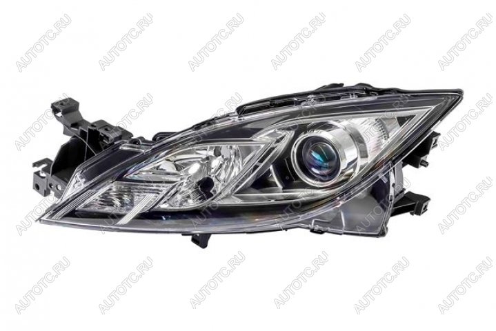 11 899 р. Левая фара (под корректор) DEPO Mazda 6 GH рестайлинг седан (2010-2012)  с доставкой в г. Кемерово