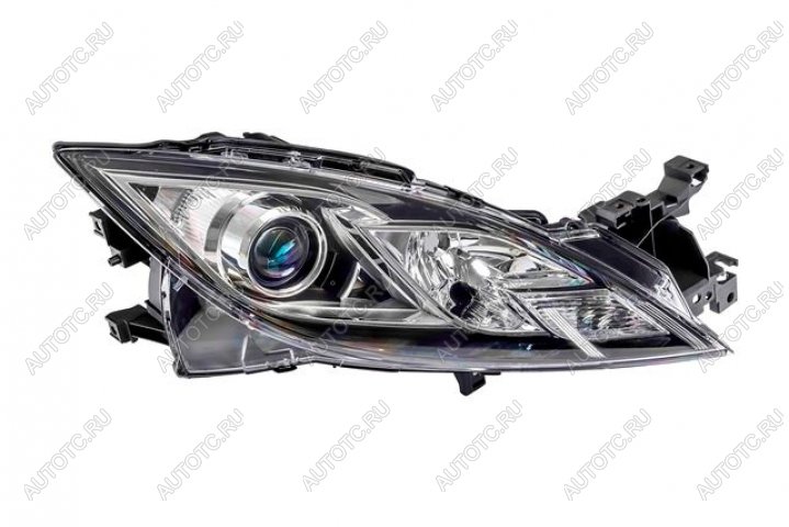 11 899 р. Правая фара (под корректор) DEPO Mazda 6 GH рестайлинг седан (2010-2012)  с доставкой в г. Кемерово