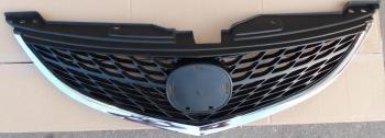 Решетка радиатора (пр-во Китай) BODYPARTS Mazda 6  GH (2007-2010) дорестайлинг седан (вставка хром)