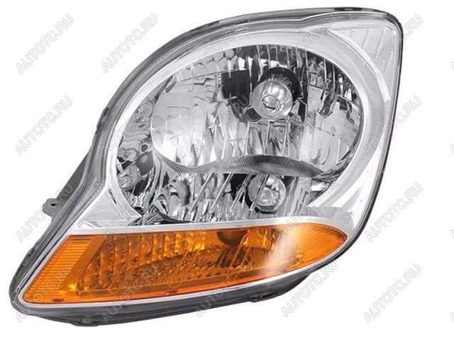 6 449 р. Левая фара (под корректор) DEPO  Chevrolet Spark  M200,250 (2005-2010)  с доставкой в г. Кемерово