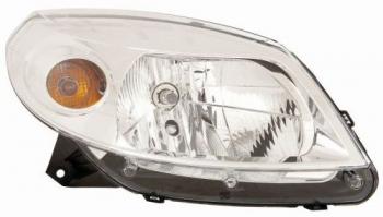 Правая фара (корректор) DEPO Renault Sandero  (BS) (2009-2014)
