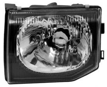 Левая фара (без корректора) BodyParts Mitsubishi Pajero ( 2 V30/V40,  2 V20) (1997-1999) рестайлинг