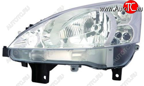 9 549 р. Левая фара (c электрокорректором) DEPO Peugeot Partner Tepee (2008-2012)  с доставкой в г. Кемерово