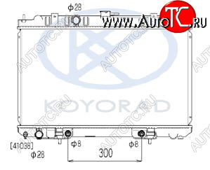 9 449 р. BLUEBIRD SYLPHY {Sentra Sunny   Wingroad AD Ban 00-} РАДИАТОР ОХЛАЖДЕН AT KOYORAD nnsyl00-910  с доставкой в г. Кемерово