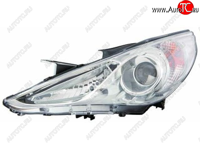 13 199 р. Левая фара (ксенон, под корректор) DEPO Hyundai Sonata YF (2009-2014)  с доставкой в г. Кемерово