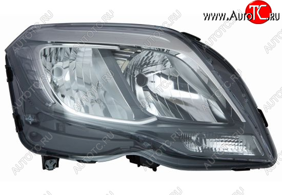 0 р. Правая фара (c электрокорректором) DEPO  Mercedes-Benz C-Class  W204 (2011-2015) рестайлинг седан  с доставкой в г. Кемерово
