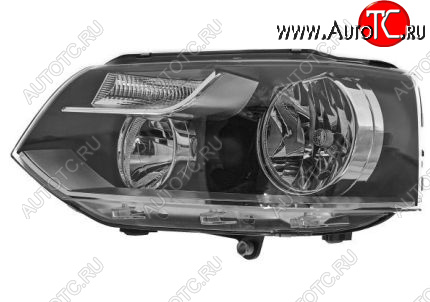12 499 р. Левая фара (c электрокорректором) DEPO Volkswagen Transporter T5 рестайлинг (2009-2015)  с доставкой в г. Кемерово