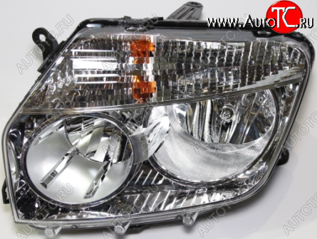 4 499 р. DUSTER ФАРА ЛЕВ ВНУТРИ ХРОМ С РЕГ.МОТОР (ориг.) BODYPARTS rndus10-002-l  с доставкой в г. Кемерово